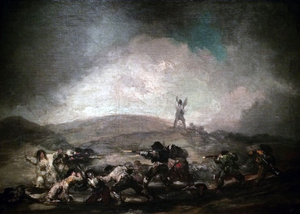 17 War Scene Escena de Guerra By Goya 1808 National Museum of Fine Arts MNBA  Buenos Aires